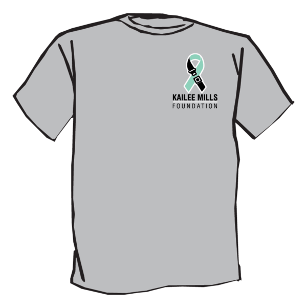 Kailee Mills foundation grey tshirt