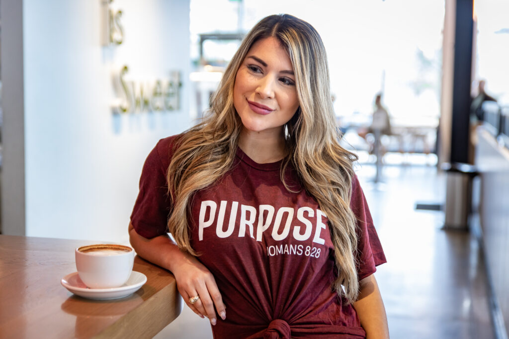 Kailee Mills Foundation Purpose Tee Cardinal Kailee Mills Foundation